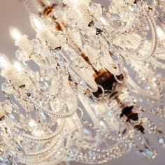 Balmoral Large Crystal Chandelier Regency