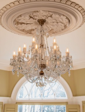 Balmoral Crystal Candelier Medium Regency Chandeliers