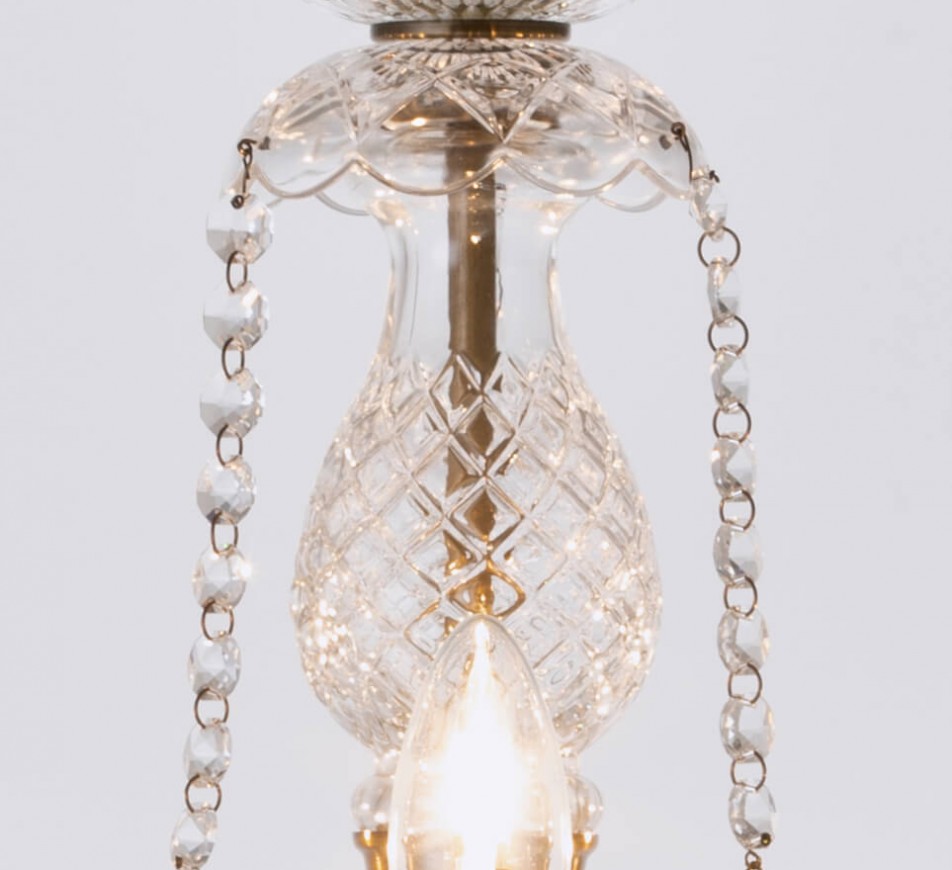 Balmoral Crystal Chandelier Small