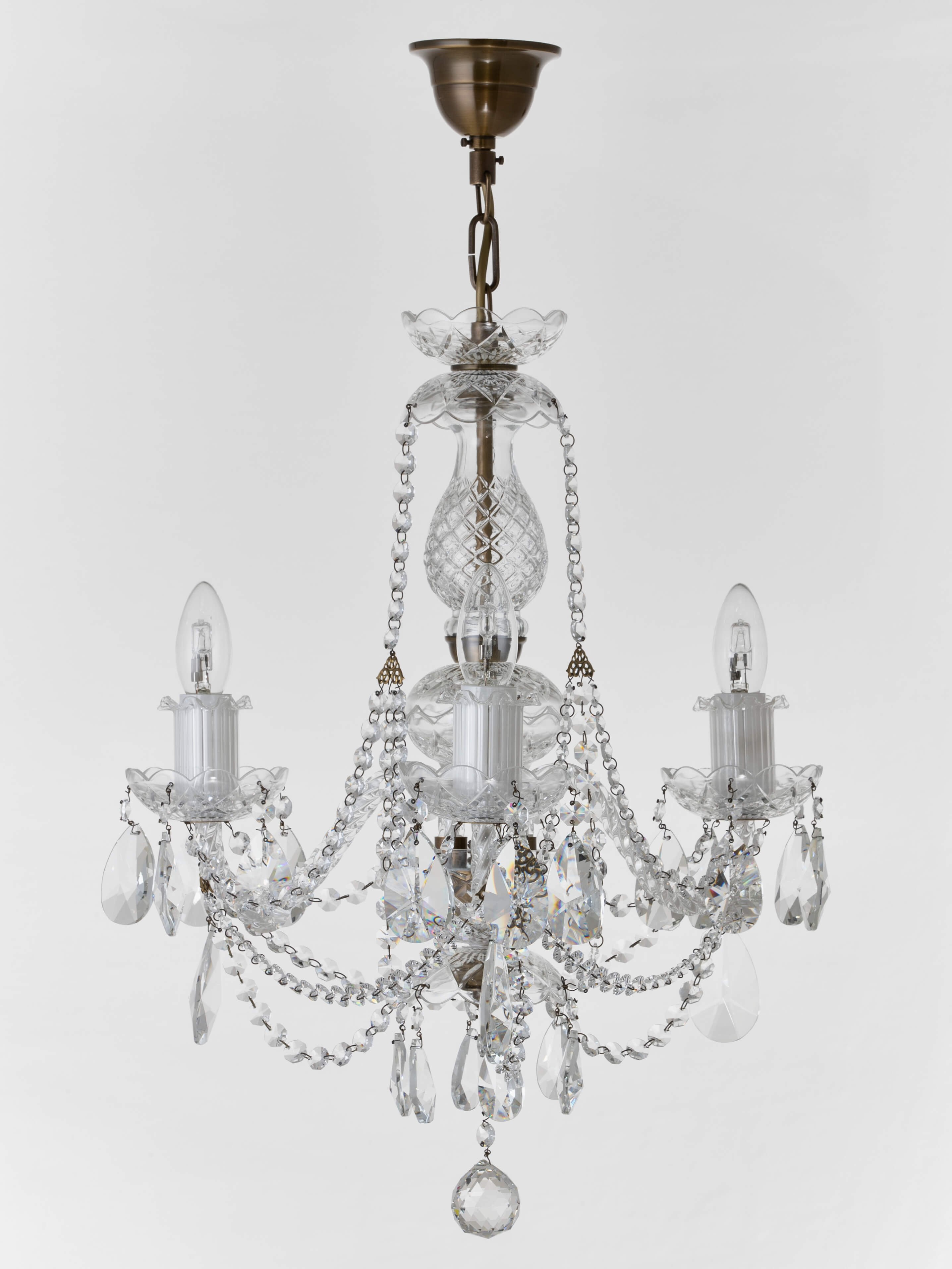 Balmoral Crystal Chandelier Small