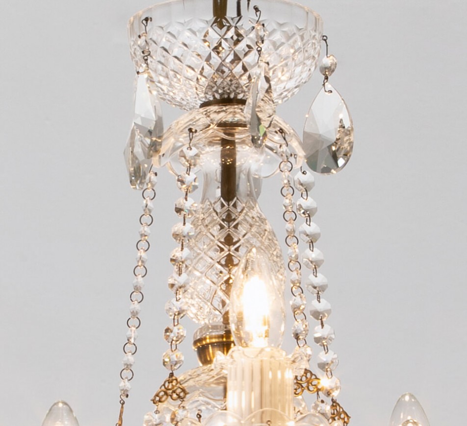 Balmoral Crystal Chandelier Medium Regency Chandeliers