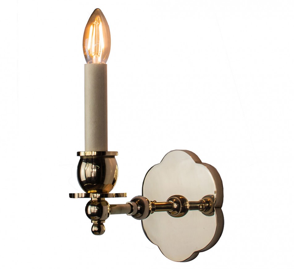 Blossom Brass Sconce Regency Chandeliers