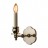 Scallop Brass Sconce