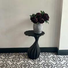 Side Table Flora Matt Black