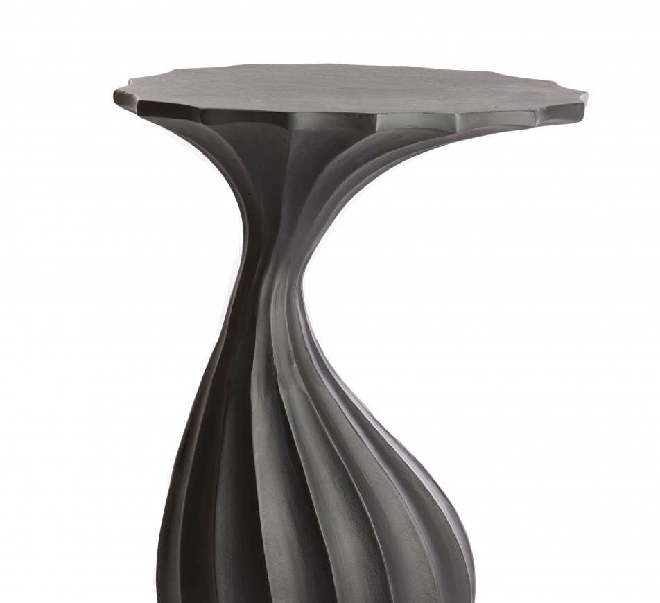 Side Table Flora Matt Black