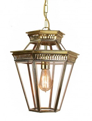 Clarence Hanging Lantern in Nickel