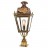 Battledown Pillar Lantern Short Single Bulb