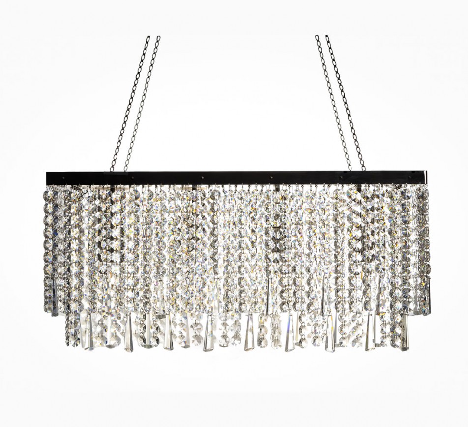 Battledown Crystal Rectangular Chandelier