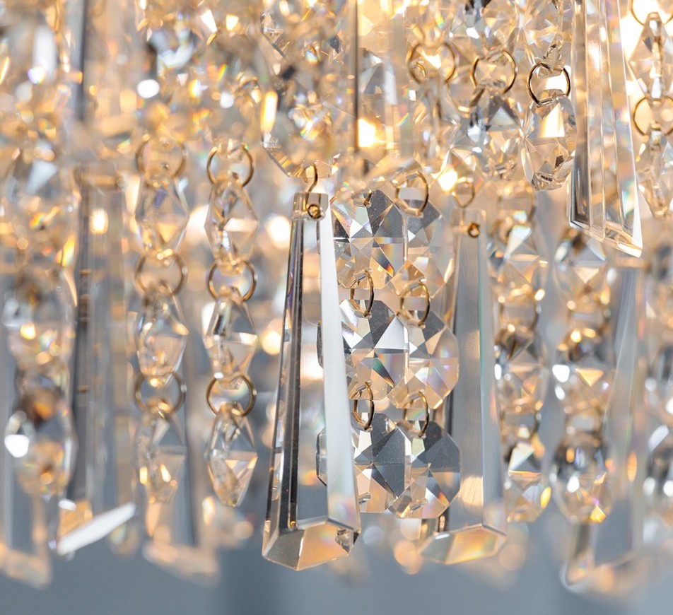 Battledown Crystal Rectangular Chandelier