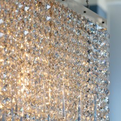 Battledown Crystal Rectangular Chandelier