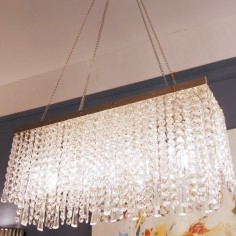 Battledown Crystal Rectangular Chandelier