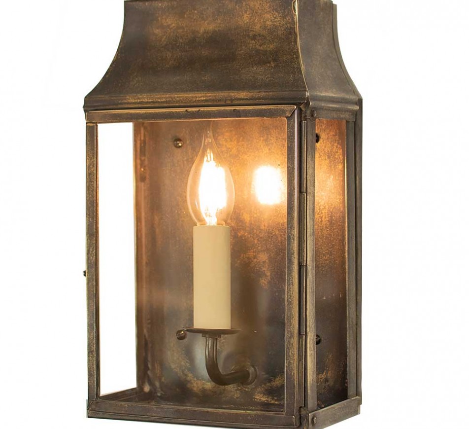 Montpellier Half Passage Lantern Antique Brass