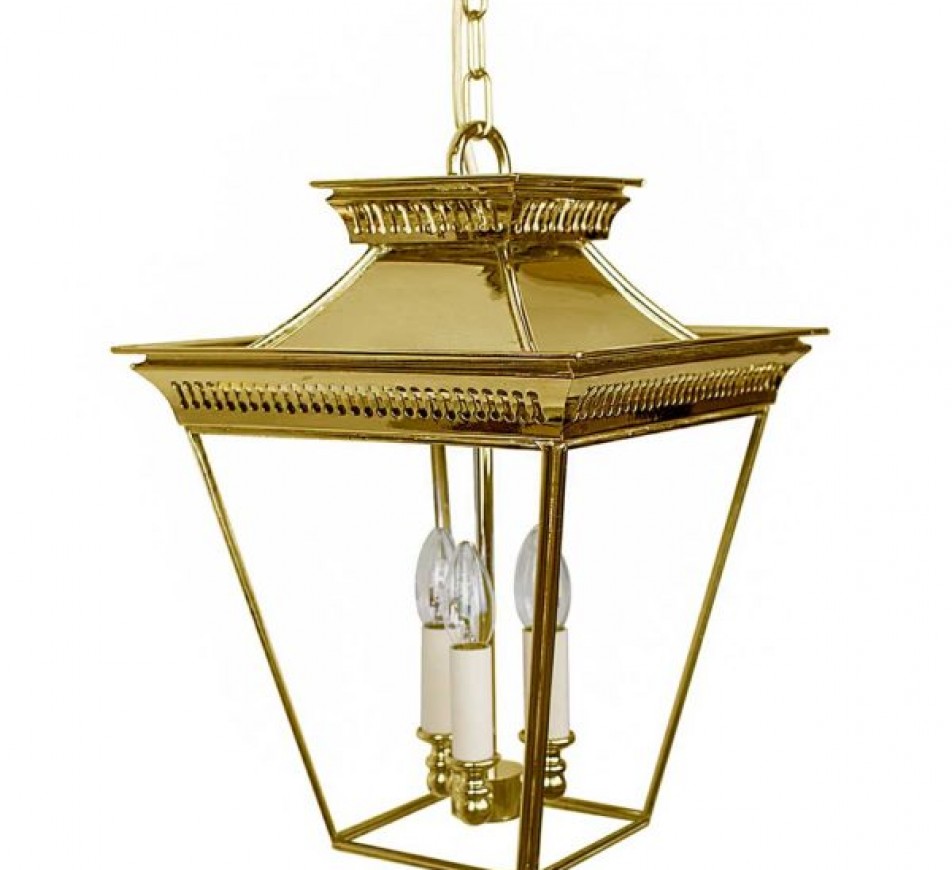 Pittville Medium Hanging Lantern (3 bulbs)