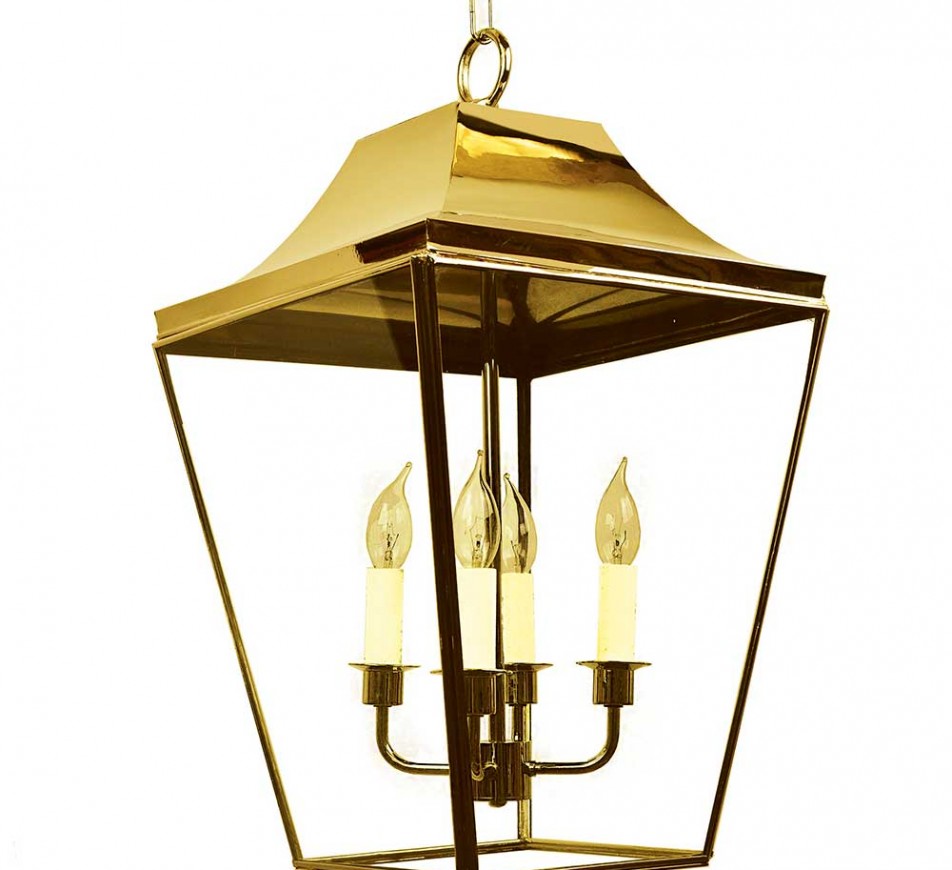 Kemble Hanging Lantern Large 4 bulbs