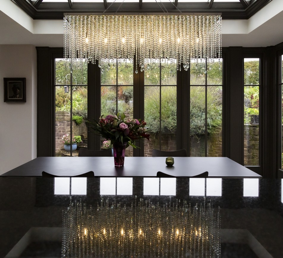 Oxford Rectangular Crystal Chandelier