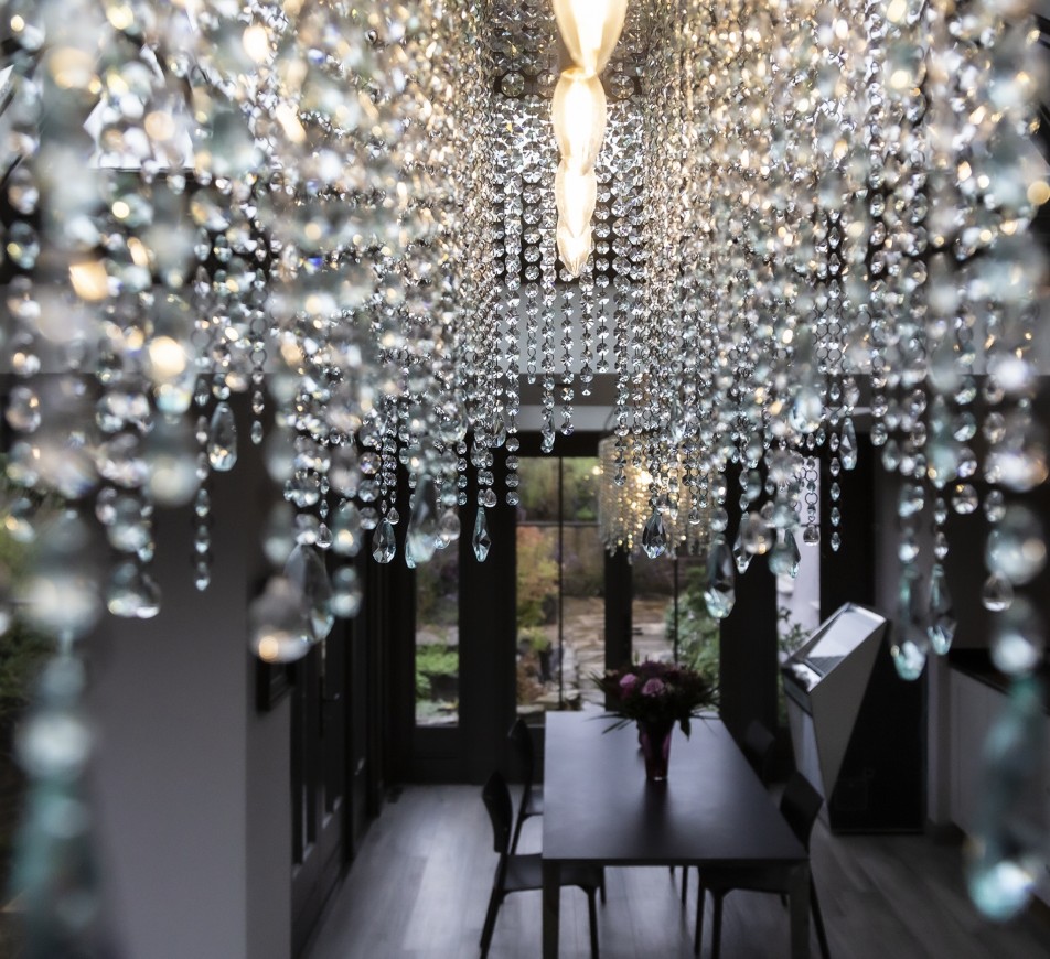 Oxford Rectangular Crystal Chandelier