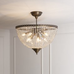 Bath Crystal Chandelier