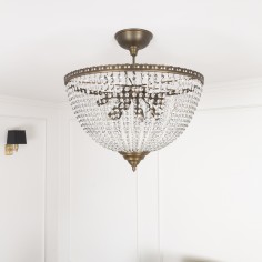 Bath Crystal Chandelier