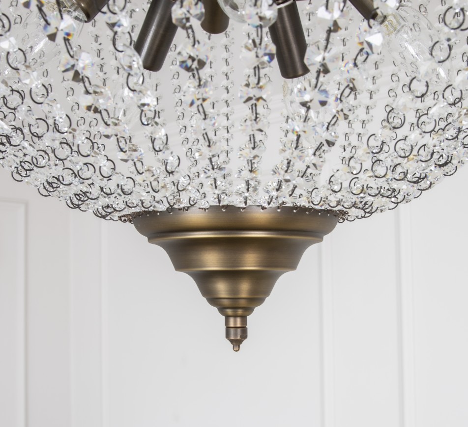 Bath Crystal Chandelier