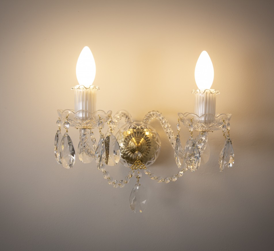 Charlton Crystal Wall Lights