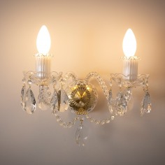 Charlton Crystal Wall Lights