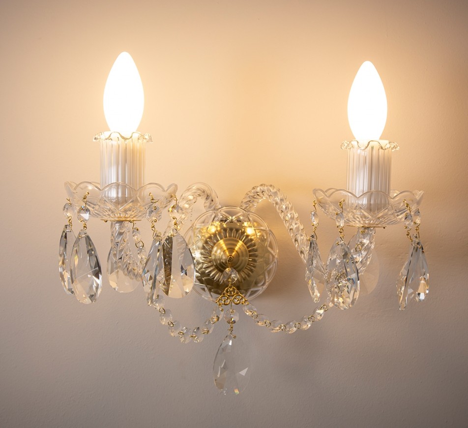 Charlton Crystal Wall Lights