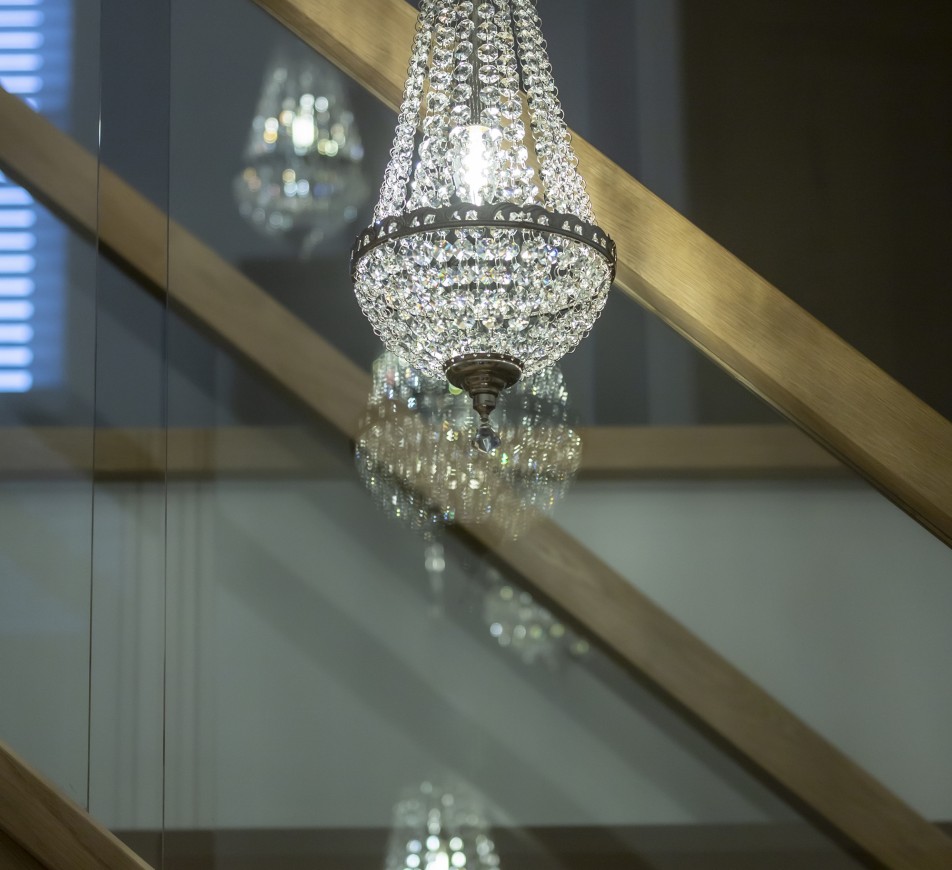 Henley Crystal Staircase Chandelier