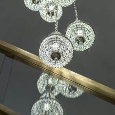 Henley Crystal Staircase Chandelier