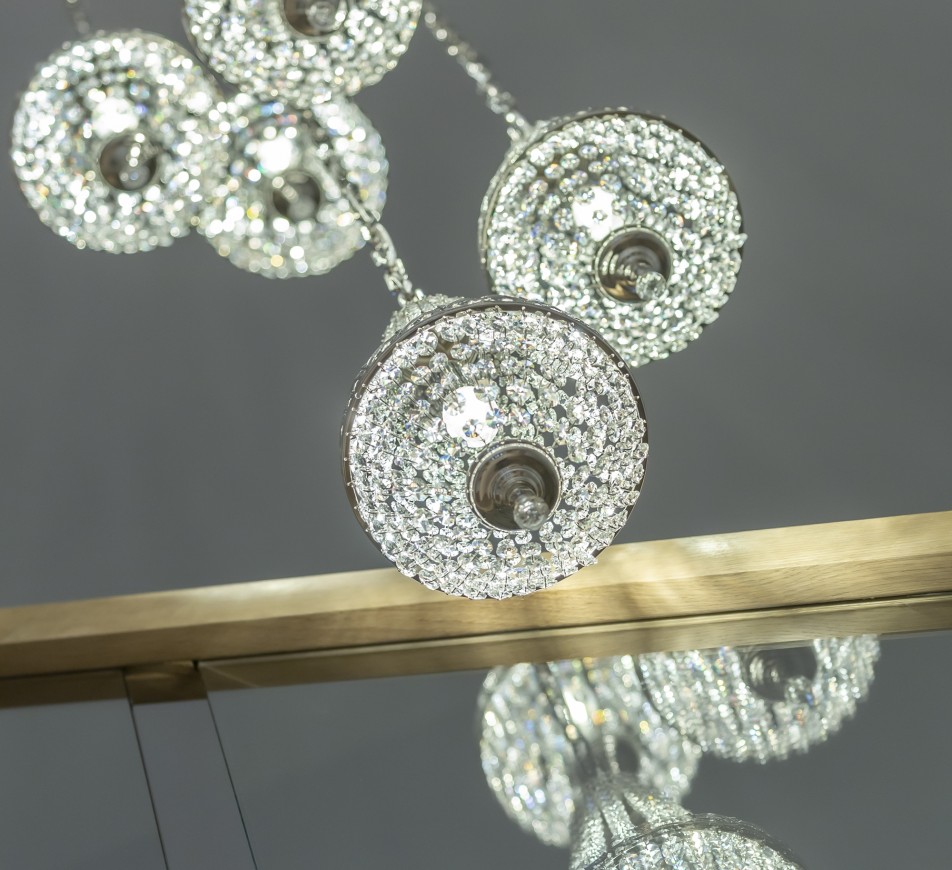 Henley Crystal Staircase Chandelier