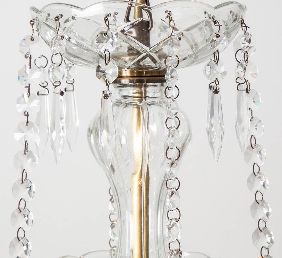 Georgian Chandelier Belgravia 2 tiers, Large