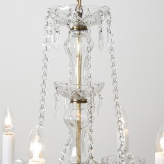 Georgian Chandelier Belgravia 2 tiers, Large