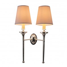 Granham Twin Wall Sconce with Shades