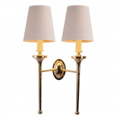 Granham Twin Wall Sconce with Shades