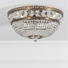 Ceiling Crystal Chandelier Luna, Small