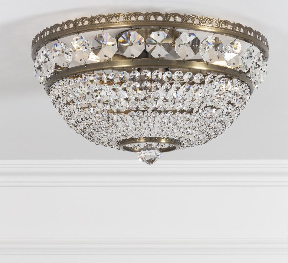 Ceiling Crystal Chandelier Luna, Small