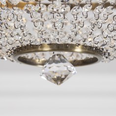 Ceiling Crystal Chandelier Luna, Small