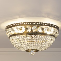 Ceiling Crystal Chandelier Luna, Small