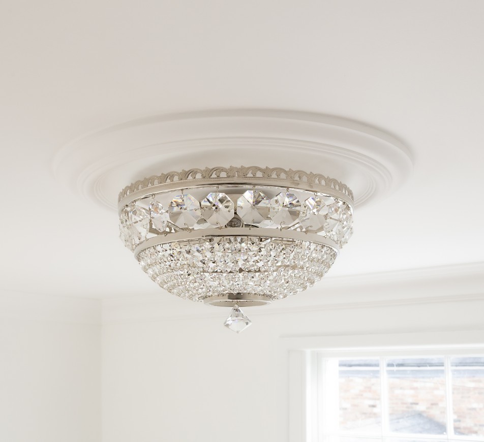 Ceiling Crystal Chandelier Luna, Small