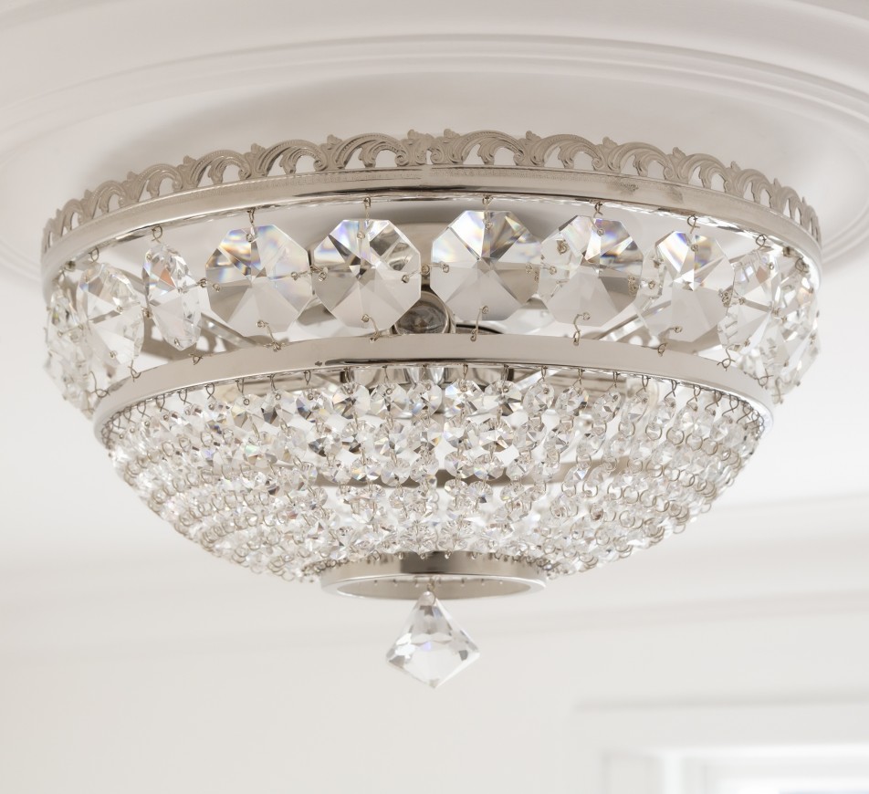 Ceiling Crystal Chandelier Luna, Small