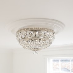 Ceiling Crystal Chandelier Luna, Small