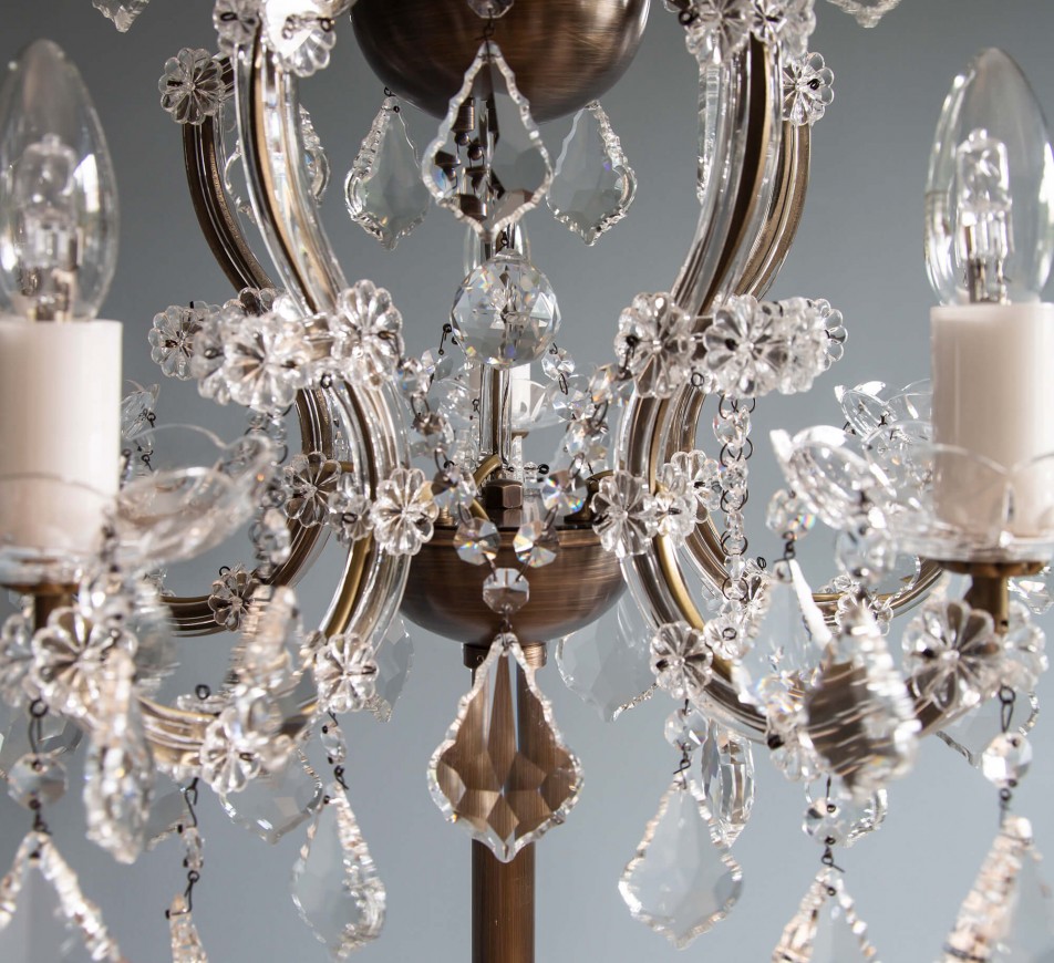 Wellington Chandelier Floor Lamp