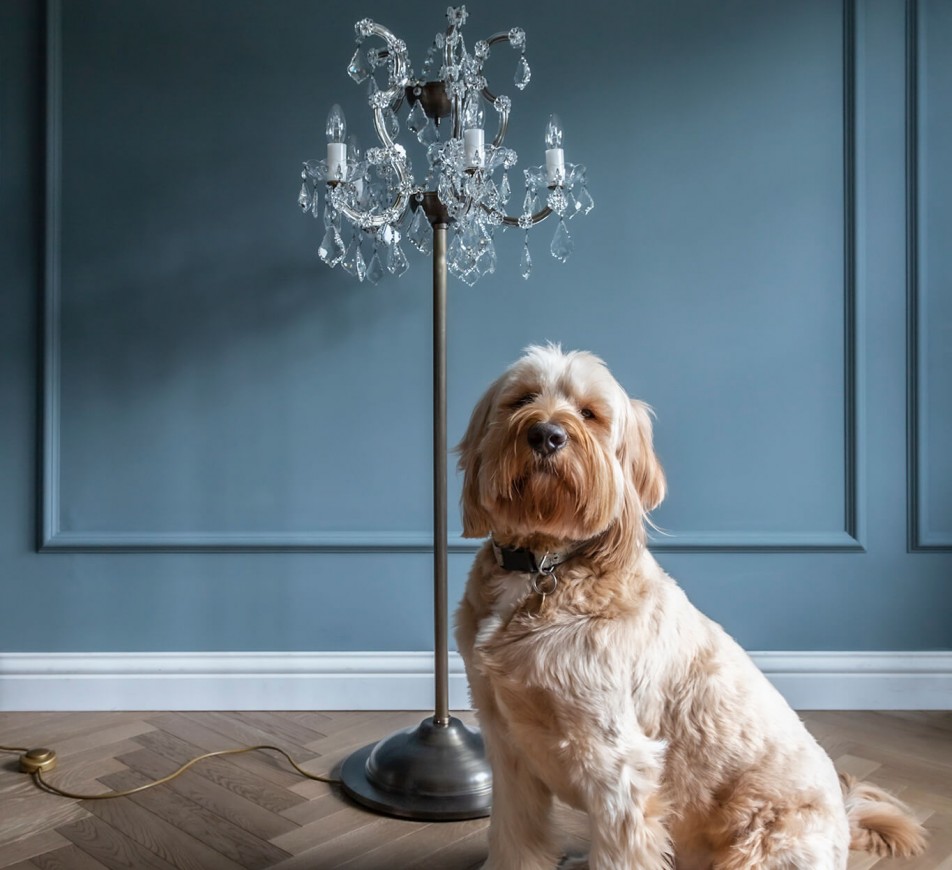 Wellington Chandelier Floor Lamp