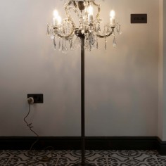 Wellington Chandelier Floor Lamp